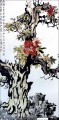 Tinta china antigua del árbol Xu Beihong